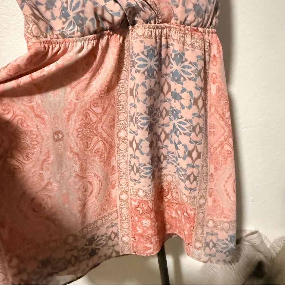 BCBGeneration Paisley Print Ruffle Dress – - Picture 6 of 8